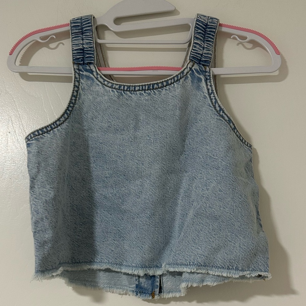 Zara Kids Denim Tank Top - Blue